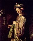 Rembrandt Saskia As Flora